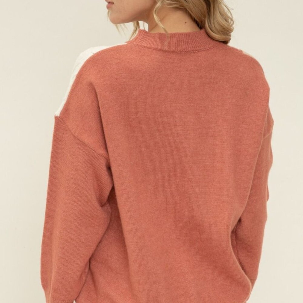 Rustic Look Sweater - Picture 3 of 4
